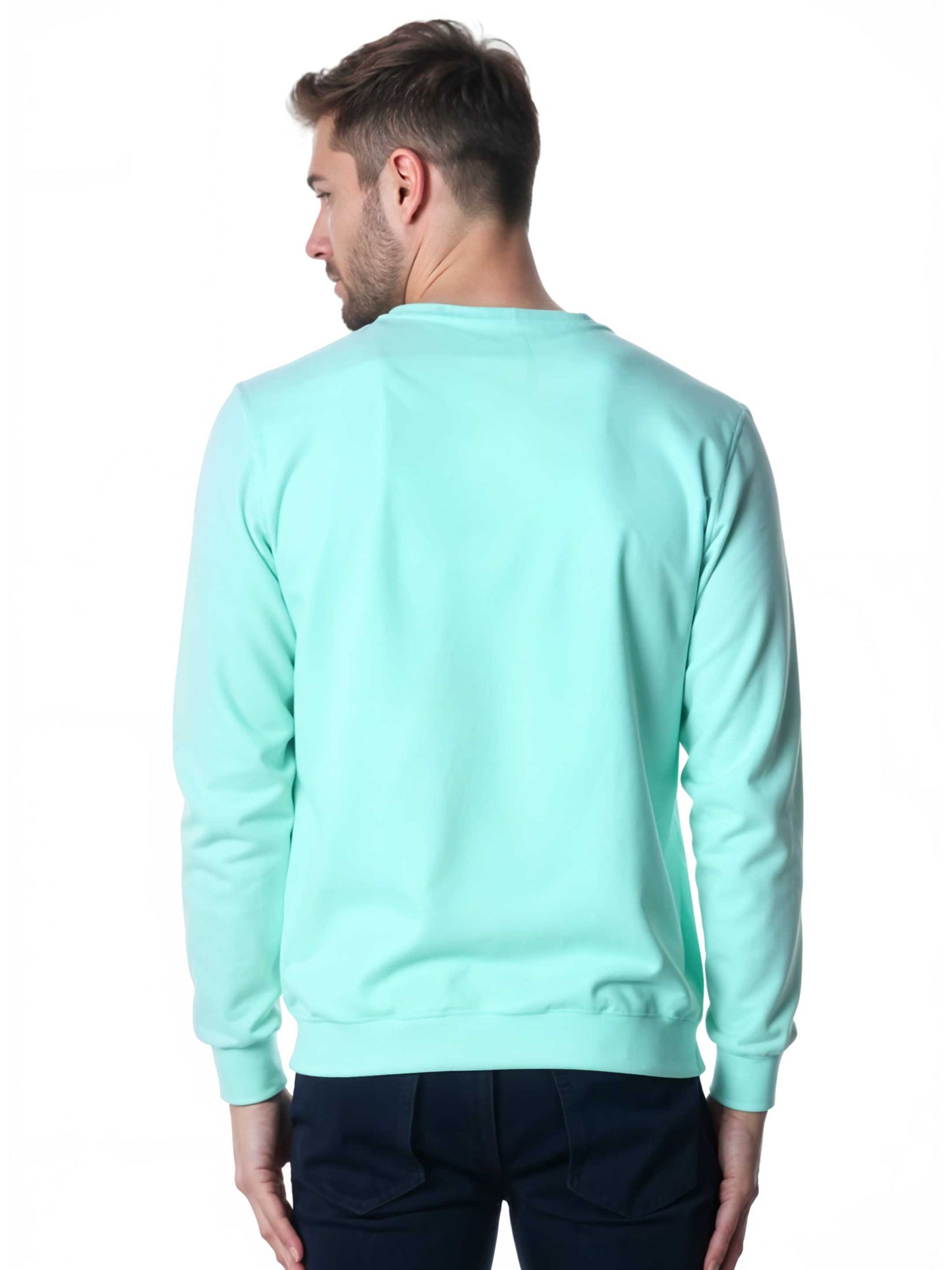 Befikar - Crokemon Classic Graphic Printed Mint Sweatshirt