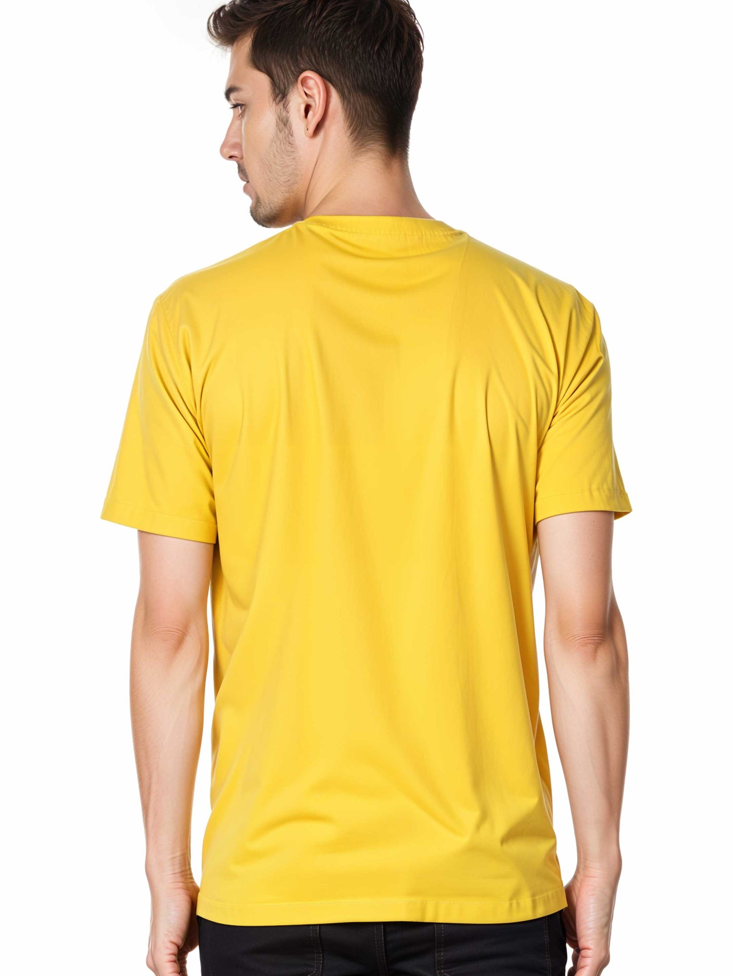 Shimga - Crokemon Classic Marathi Graphic Printed Golden Yellow T-shirt