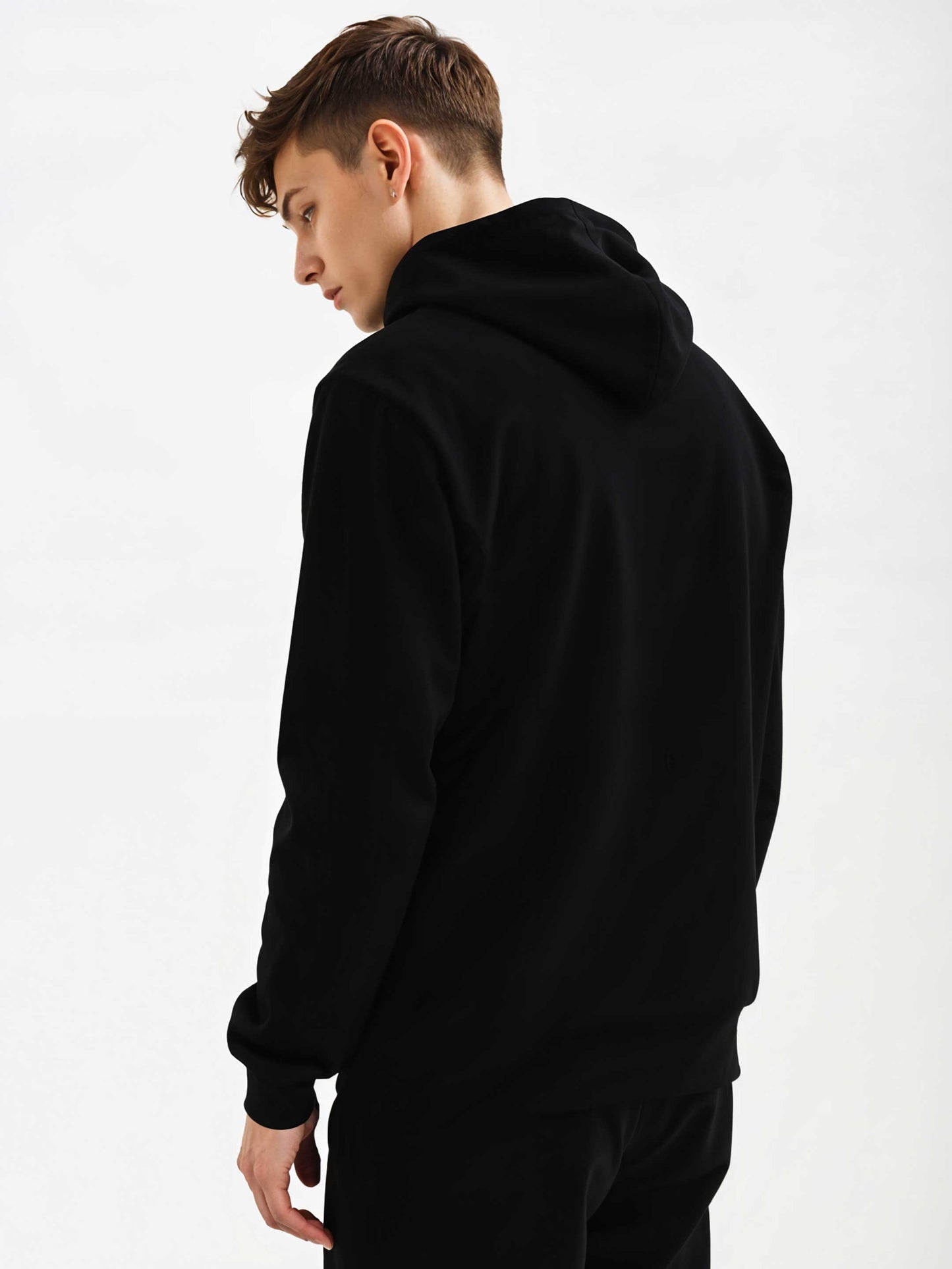 Befikar- Crokemon Classic Graphic Printed Black Hooded Sweatshirt