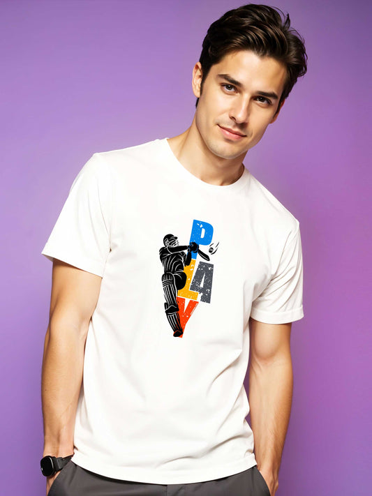 PLAY Cricket - Crokemon Classic Graphic Printed White T-shirt